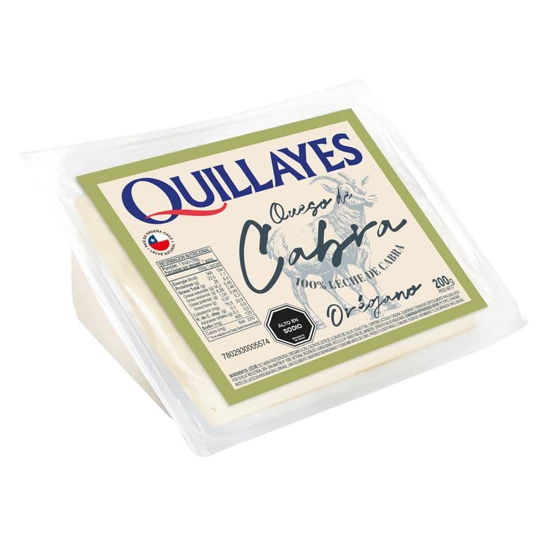 Queso de Cabra Oregano Quillayes 200 gr