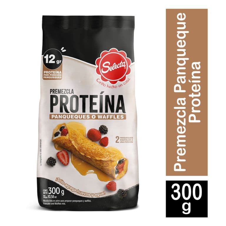 Premezcla Proteina Panqueques y Waffles Selecta 300 g