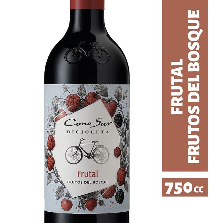 Coctel de Vino Bicicleta Frutos del Bosque Cono Sur 8 750 ml