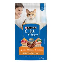 Alimento para Gatos Adulto Delimix Cat Chow 8 Kg