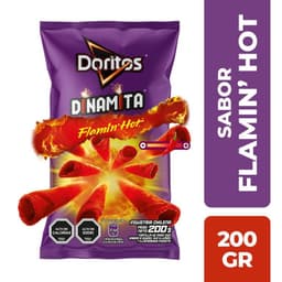 Snack Doritos Dinamita Sabor Flamin Hot 200 g