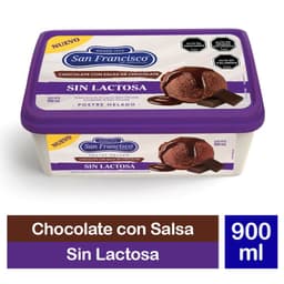 Helado Cassata Chocolate Sin Lactosa San Francisco 900 ml