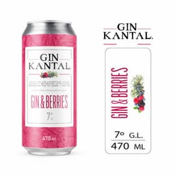 Coctel Gin Berries Kantal Lata 7 470 ml