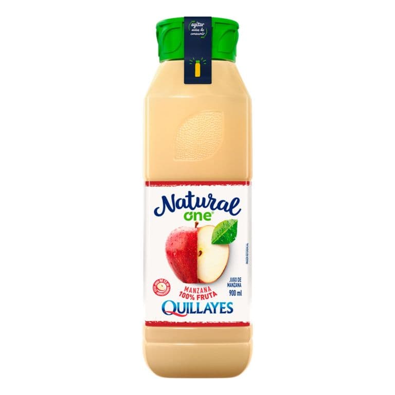 Jugo de Manzana Fresco Natural One Quillayes 900 ml