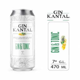 Coctel Gin Tonic Kantal Lata 7 470 ml