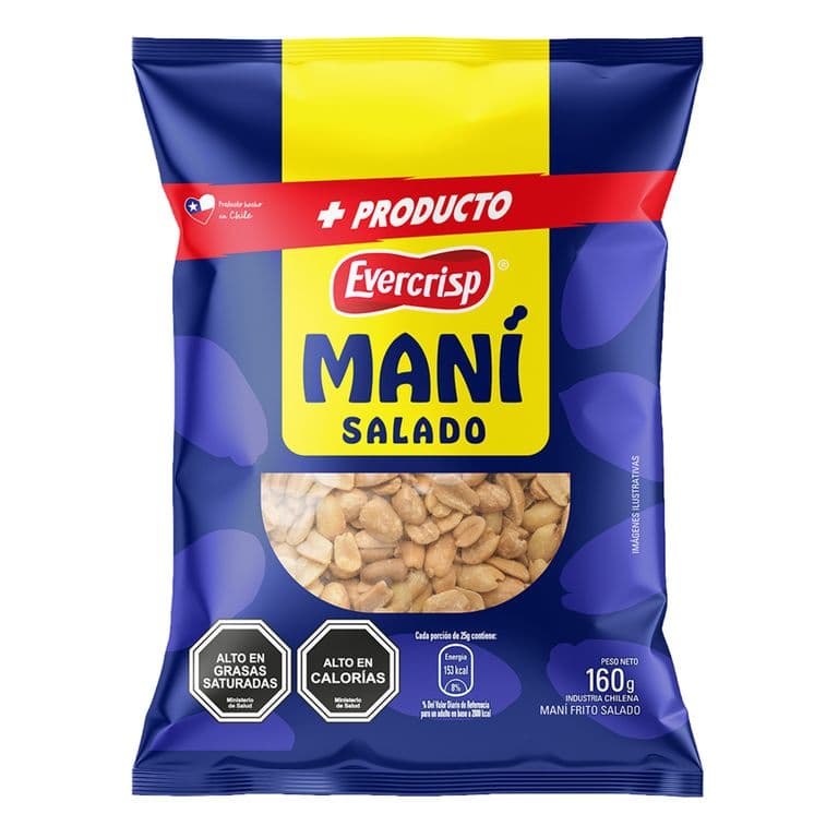 Mani con Sal Evercrisp 160 gr
