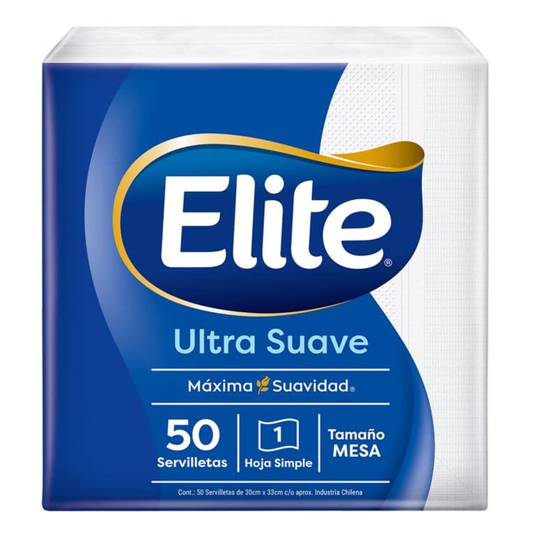 Servilletas de Mesa 30x33 cm Elite 50 un