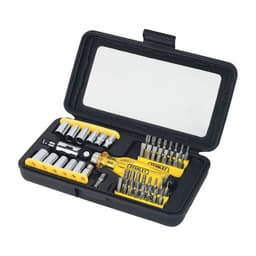 Puntas y Dados Stanley con Portapunta Articulada 47 Piezas Gris
