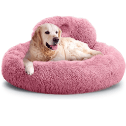 Cama Mascota Grande Yep Perro XL Antiestres Y Ronquido Rosado 100