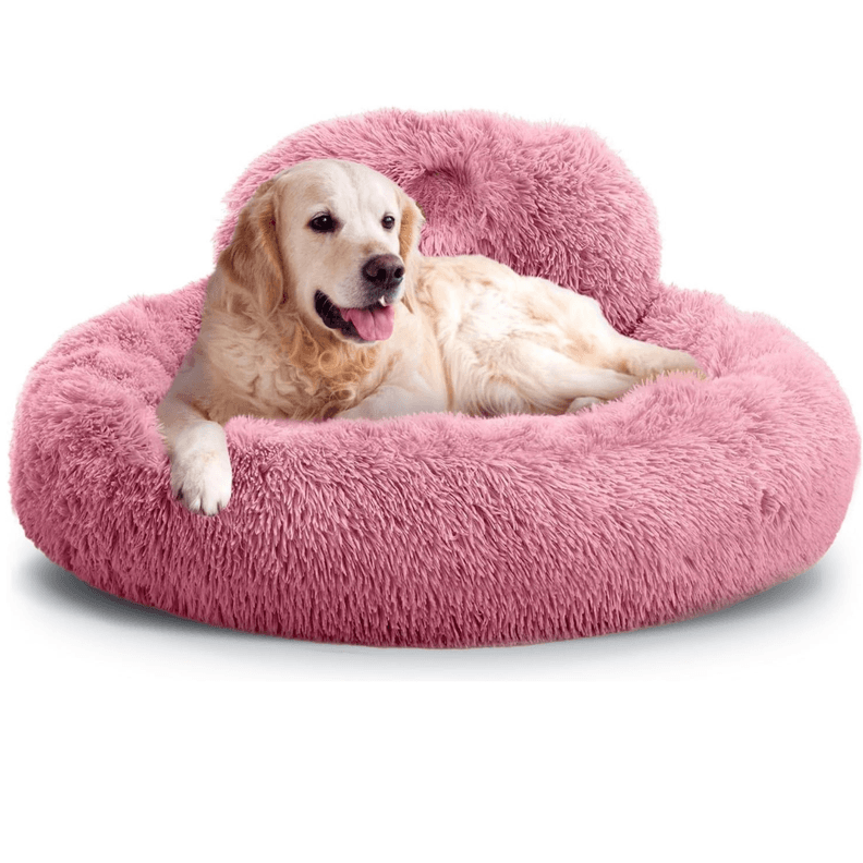 Cama Mascota Grande Yep Perro XL Antiestres Y Ronquido Rosado 100