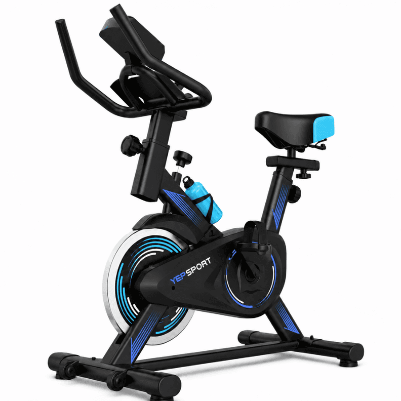 Bicicleta Spinning Yepsport Calipso Con Botella Turquesa