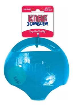 Pelota Jumbler Kong Para Mascotas - 14 Cm M/l Azul
