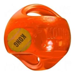 Pelota Jumbler Kong Para Mascotas - 14 Cm M/l Naranjo