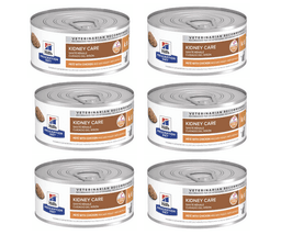 X6 Hill's Prescription Diet Kidney Care Gato Adulto 156 g c/u Blanco 6 oz