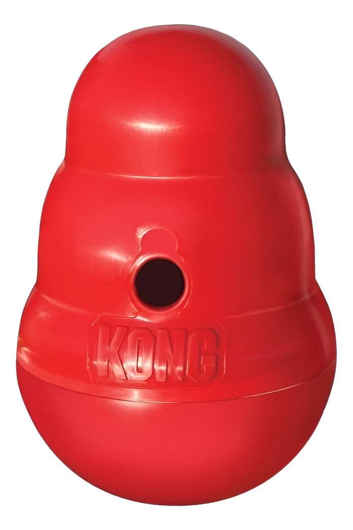 Juguete Kong Interactivo Wobbler Talla S Para Perro Max 12kg Rojo S M