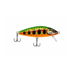 Senuelo de Pesca Poseidon Minnow 8 g Trucha y Salmon 2 Anzuelos Verde Oscuro