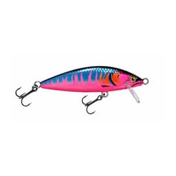 Senuelo de Pesca Poseidon Minnow 8 g Trucha y Salmon 2 Anzuelos Rosado