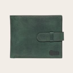 Billetera de Cuero con Pasador OLKI Lontue - Verde