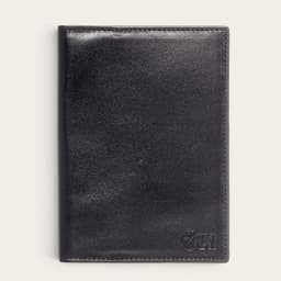 Porta Pasaporte / Funda de Cuero OLKI Colorado - Negro