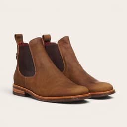 Botin de Cuero Chelsea Hombre Tupungato OLKI - Cafe Camel 41