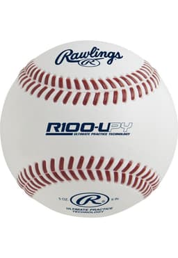 Pelota de Baseball Ult Practice Tech Youth - Especial Campo Humedo Rawlings Blanco 1