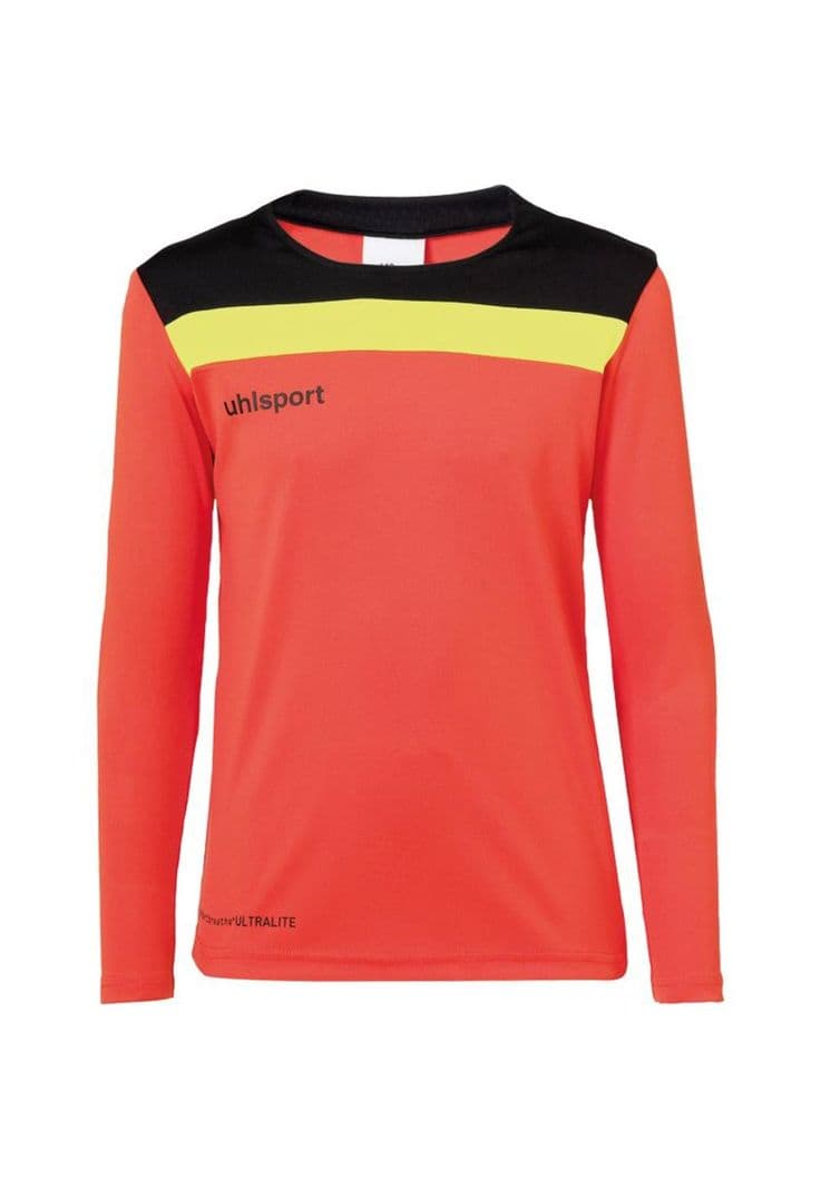 Set Arquero Offense 23 JR.Uhlsport ( Para ninos) Negro L