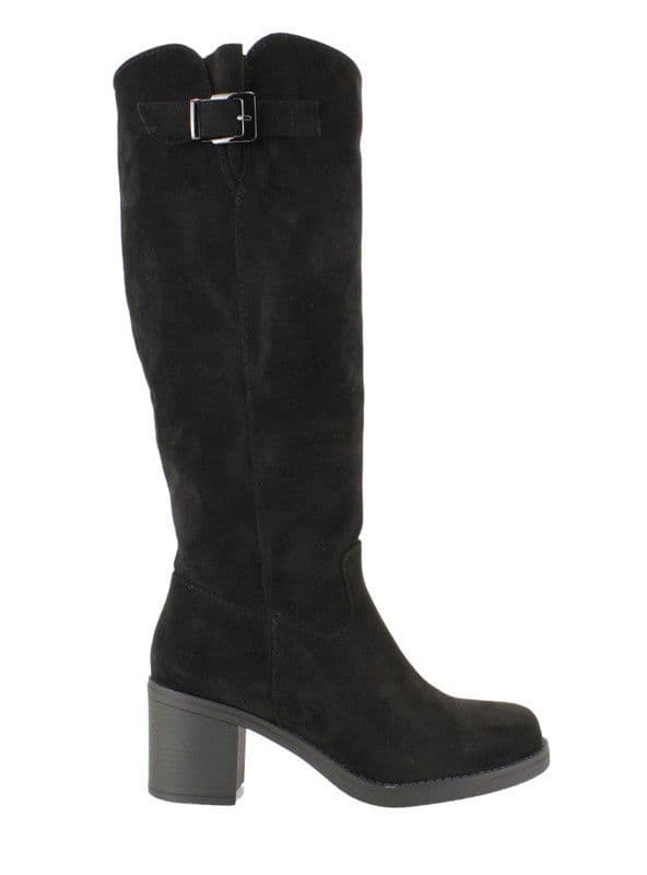 Bota Agua de Coco Suede Negro 39