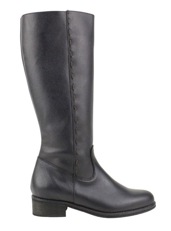 Bota Exs Equitacion Cuero Negro 36