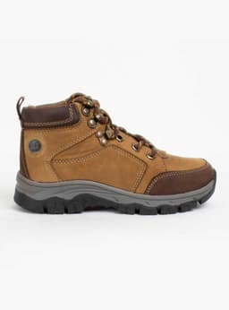 Botin Nat Geo Kids Cuero Marron Cafe 31