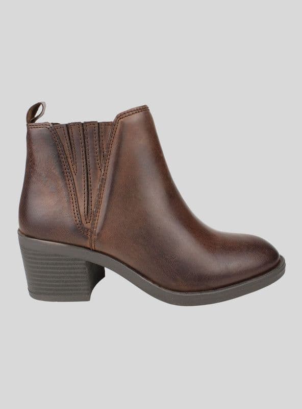 Botin Palm Buco Cuero Cafe 40