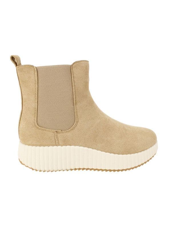 Botin Agua de Coco Elastico Camel 35