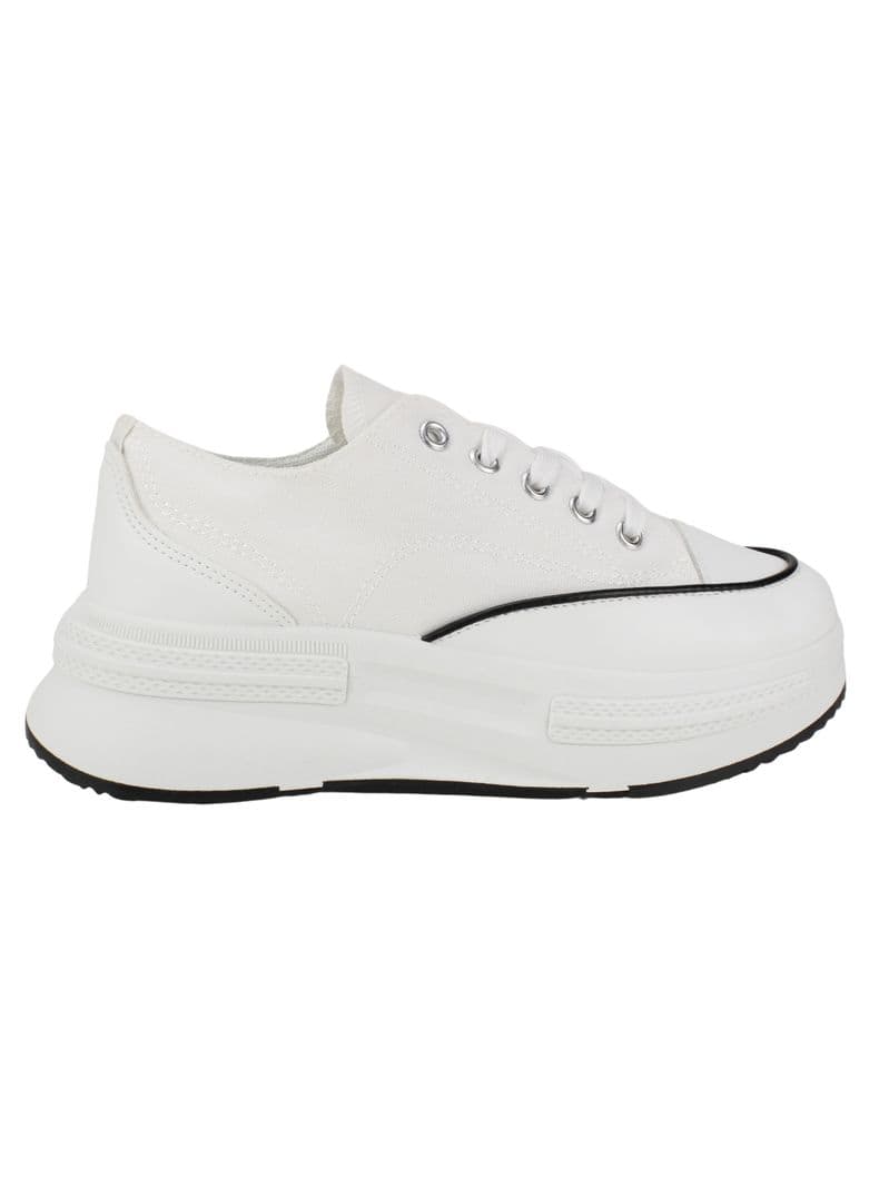 Zapatilla Agua de Coco Lona Alba Blanca Blanco 39