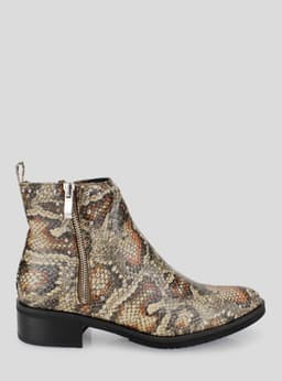 Botin Agua de Coco Tachas Khaki Cafe 36