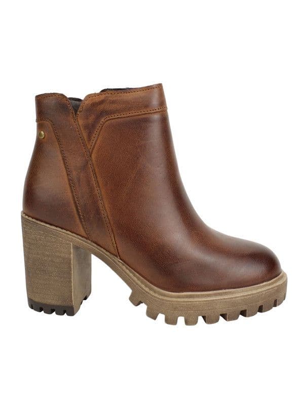 Botin Palm Cuero Levels Marron Cafe Claro 37