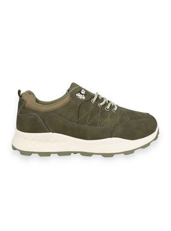 Zapatilla New Walk Outdoor Lisa Verde Verde Olivo 41