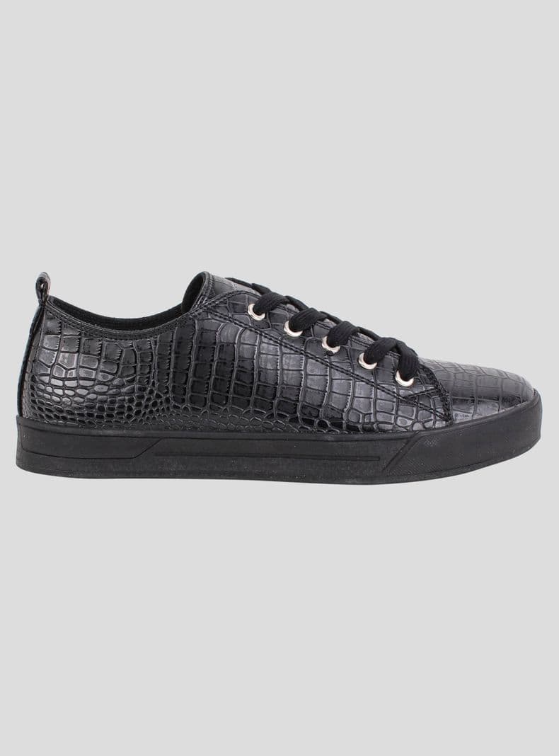 Zapatilla Agua de Coco Reptil Black Negro 37
