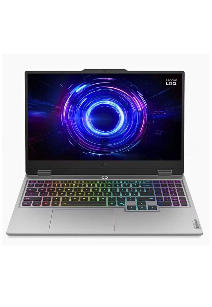 Notebook Gamer Lenovo LOQ Intel Core i7 16GBRAM 512GBSSD NVIDIA GeForce RTX 5060 15.6 Gris