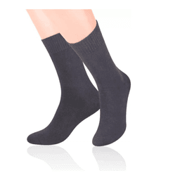 Pack 5 Calcetines Escolar Corto Gris Bambu OMAS S