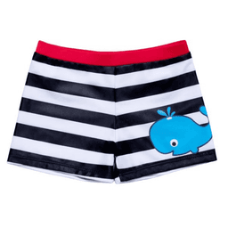 Short Traje De Bano A Rayas Para Nino Jump Kids Surtido Blanco 3