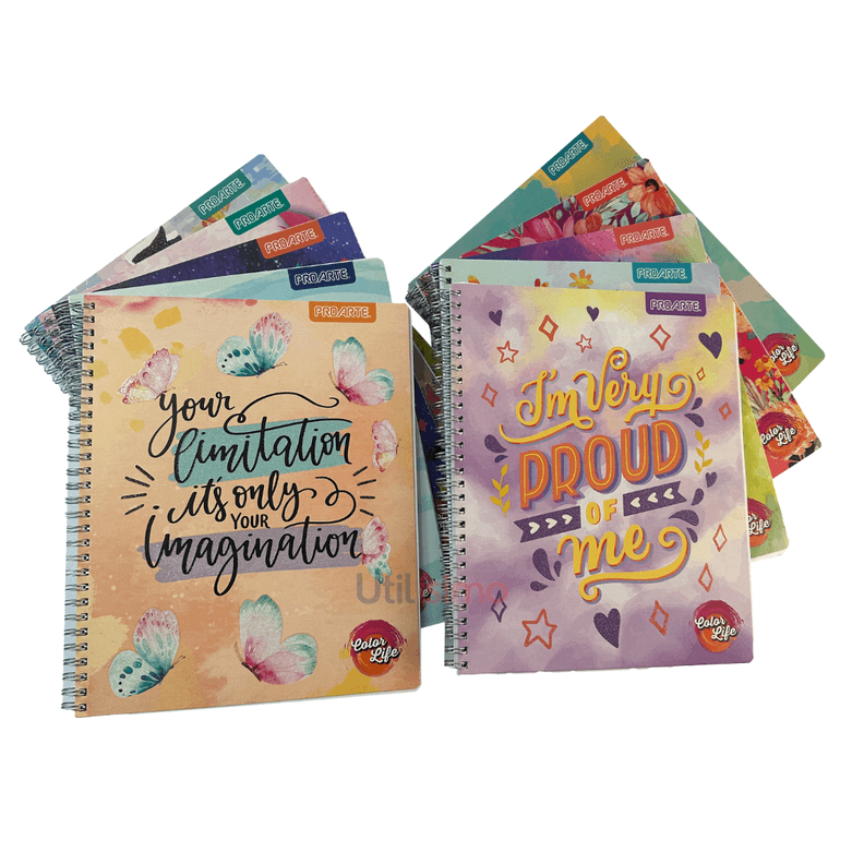 Pack 10 Cuadernos Energias Matematica 7MM 100 hojas