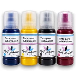 Pack tinta de sublimacion Art Paper