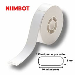 Rollo etiqueta 12 x 40 mm - Niimbot D11 1