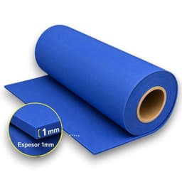 Vinilo Textil 3D Relieve Brick - Azul 1 Mt X 45 Cm