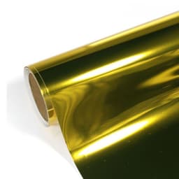 Vinilo Adhesivo Dorado Espejo Decorativo 1 Mt X 30 Cm