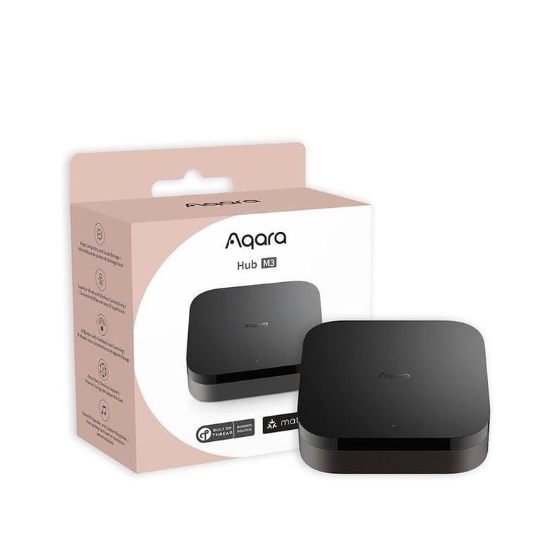 Controlador Hub M3 WiFi y POE con Matter Negro