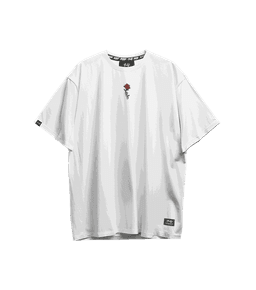 MDF Polera BLACK CLAVEL Blanco XL