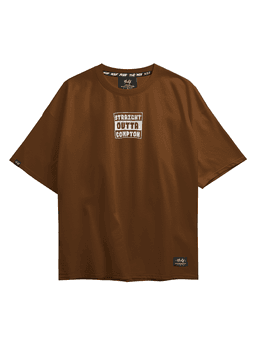 MDF Polera LIL STRAIGHT Cafe XXXL