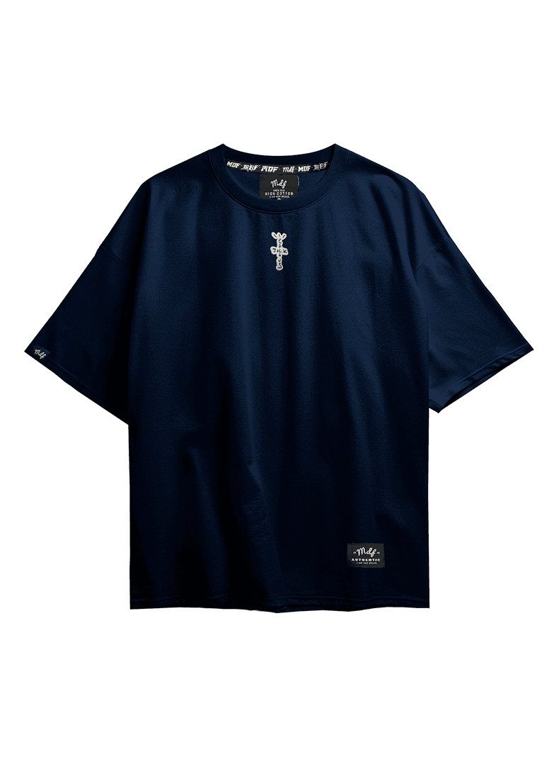 MDF Polera MINIMAL CACTUS JACK Azul M