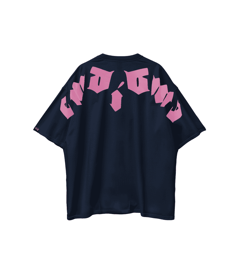 MDF Polera ORIGINAL BLACK EYE Rose VINYL Azul XL