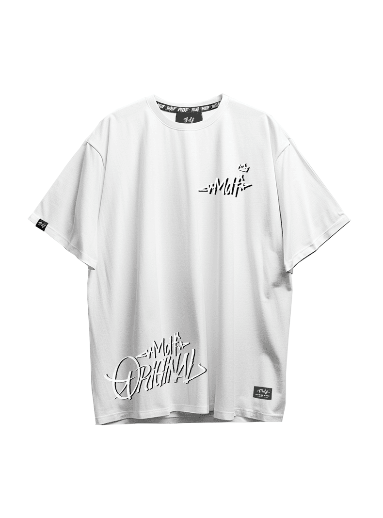 MDF Polera BACKSTREET Blanco XXXXL